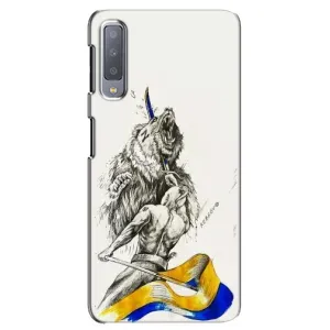 Чехлы Доброго вечора, ми за України для Самсунг А7-2018, А750 (AlphaPrint) (Победа)