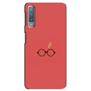 Чохли з Гаррі Поттером для Samsung Galaxy A7-2018, A750 (AlphaPrint) (шрам та окуляри)