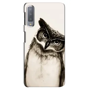 Чохол з пташками на Samsung Galaxy A7-2018, A750 (VPrint) (Сова)