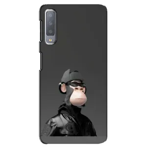 Чехлы с Обезьянами NFT для Samsung Galaxy A7-2018, A750 (AlphaPrint) (стильная обезьяна NFT)