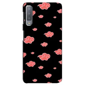 Чехлы Персонажи Аниме Наруто для Samsung Galaxy A7-2018, A750 (AlphaPrint) (Тучки Аниме)