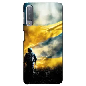 Украинские, патриотические Чехлы для Самсунг А7-2018, А750 (Война)