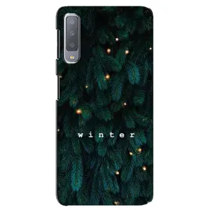 Новогодние, Праздничные Чехлы для Samsung Galaxy A7-2018, A750 - 2024 год (Winter)
