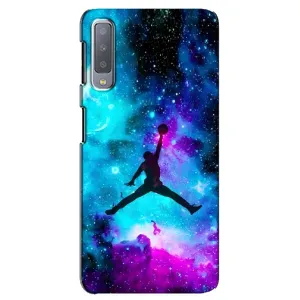 Чохли для Samsung Galaxy A7-2018, A750 - з картинкою JORDAN (AlphaPrint) (Яскравий Джордан)