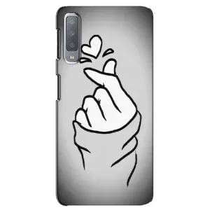 Чохол з принтом «Значок Love» для Samsung Galaxy A7 2018 (A750)