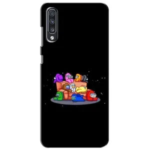 Чехол Амонг Ас для Samsung Galaxy A70 2019 (A705F) (AlphaPrint) (Амонг-ас)
