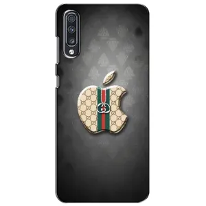 Чехлы ГУЧЧИ для Самсунг А70 (2019) (AlphaPrint) (Apple gucci)