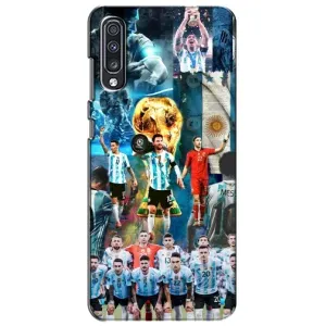 Чехлы Месси для Samsung Galaxy A70 2019 (A705F) (AlphaPrint) (Аргентина Месси)