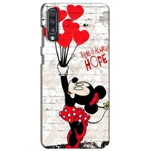 Чехол Disney Mouse Samsung Galaxy A70 2019 (A705F) (PREMIUMPrint) (Heart Minni)