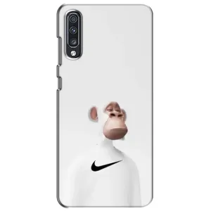 Чехлы с Обезьянами NFT для Samsung Galaxy A70 2019 (A705F) (AlphaPrint) (обезьяна NFT Nike)