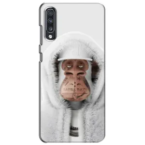 Чехлы с Обезьянами NFT для Samsung Galaxy A70 2019 (A705F) (AlphaPrint) (обезьяна NFT в тату)