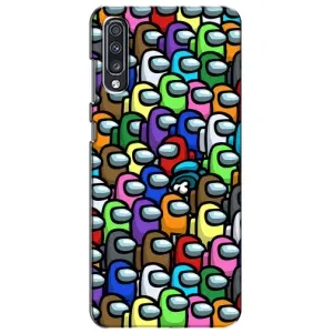 Чехол Амонг Ас для Samsung Galaxy A70 2019 (A705F) (AlphaPrint) (Убит)