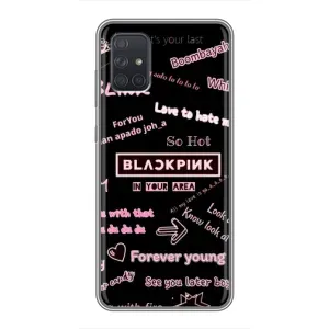Чехол с музыкальной группой для Samsung Galaxy A71 (A715) (BLACKPINK)