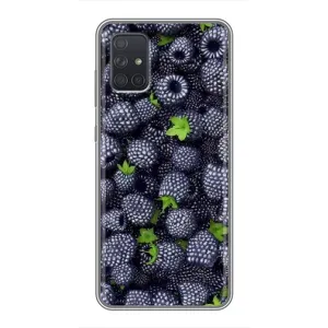 Чохли з фруктами для Samsung Galaxy A71 (A715) (VPrint) (Ожина)