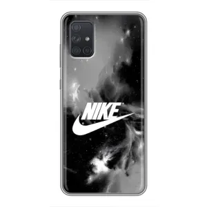 Чохол для Samsung Galaxy A71 (A715) - з принтом Найк (AlphaPrint) (Лого Найк)
