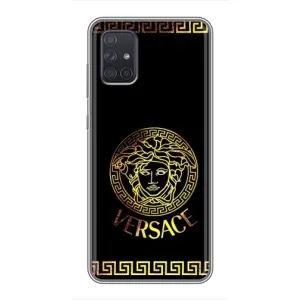 Чехлы VERSACE для Самсунг А71 (PREMIUMPrint) (Logo Versace)