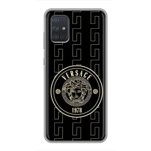 Чехлы VERSACE для Самсунг А71 (PREMIUMPrint) (Лого Версаче)