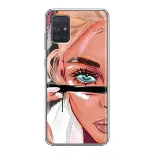Чохол з друком для Samsung Galaxy A71 (A715) - (Мода) (AlphaPrint) (Макіяж)