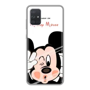 Міккі Маус чохол для Samsung Galaxy A71 (A715) (AlphaPrint - Мультяшні) (Маус Міккі)