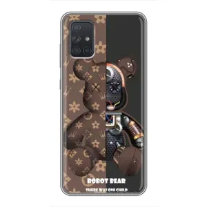 Круті Чохли Луі Віттон для Samsung Galaxy A71 (A715) (AlphaPrint) (Ведмідь Луі Вітон)