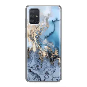 Мраморний чехол на Samsung Galaxy A71 (A715) (VPrint) (Ніжний мрамор)