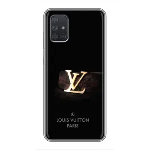 Чохли Луі Вітон для Samsung Galaxy A71 (A715) (AlphaPrint - LOUIS VUITTON) (ремінець LV)