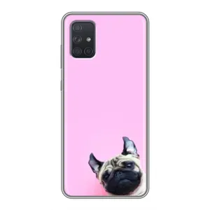 Чехлы с собаками для Samsung Galaxy A71 (A715) (VPrint) (Смешная собака)