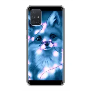 Чехлы с картинкой Лисички для Samsung Galaxy A71 (A715) (VPrint) (Яркая лисичка)