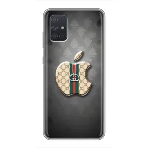 Чехлы ГУЧЧИ для Самсунг А72 (AlphaPrint) (Apple gucci)