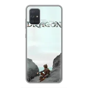 Чохол як приборкати дракона на Samsung Galaxy A72 (Дракон лого)