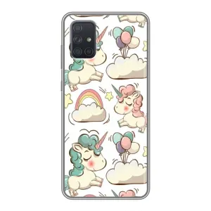 Чохол для Samsung Galaxy А72 - (Єдинорожки - Новинки) (AlphaPrint) (Єдиноріжки)