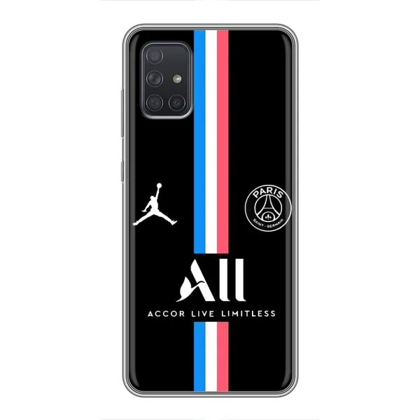 Чохол з принтом «футболка ПСЖ» для Samsung Galaxy A72