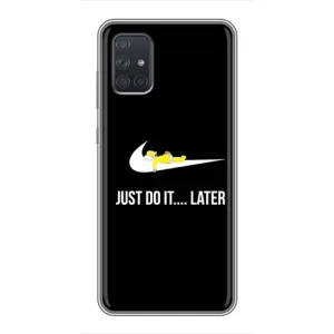Чjхол з Сімпсонами для Samsung Galaxy A72 (VPrint) (Гомер Later)