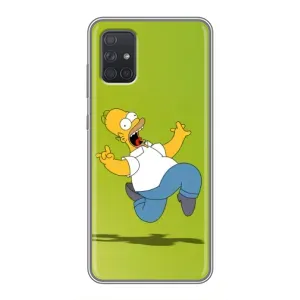 Чjхол з Сімпсонами для Samsung Galaxy A72 (VPrint) (Гомер Сімпсон)