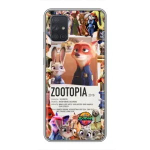 Чохол Зоотрополіс на Samsung Galaxy A72 (Постер Зоотрополіс)