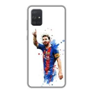 Чехлы Месси для Samsung Galaxy A72 (AlphaPrint) (Лео Месси)