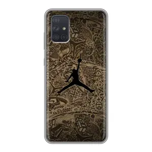 Чохли для Samsung Galaxy A72 - з картинкою JORDAN (AlphaPrint) (Logo Jordan)