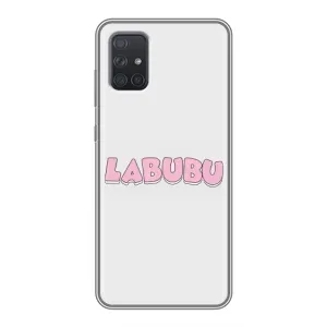 Чохол з Лабубу на Samsung Galaxy A72 (Лого Лабубу)