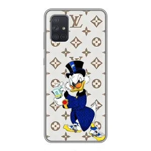 Чехли для Samsung Galaxy A72 - Скрудж МакДак Louis Vuitton (PREMIUMPrint) (Макдак на стилі)
