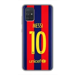 Чехлы Месси для Samsung Galaxy A72 (AlphaPrint) (Messi Barca 10)