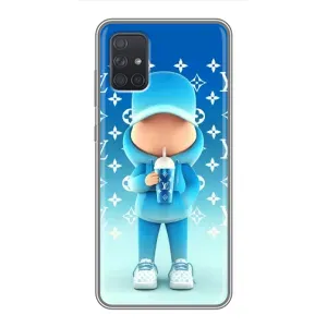 Круті Чохли Луі Віттон для Samsung Galaxy A72 (AlphaPrint) (Хлопець LV)