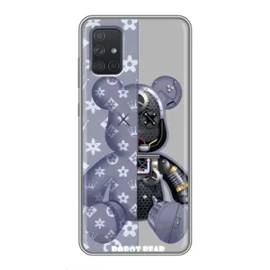 Круті Чохли Луі Віттон для Samsung Galaxy A72 (AlphaPrint) (Робот Медведик)