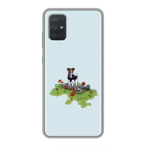Чохли з картинкою собаки Патрон для Samsung Galaxy A72 (AlphaPrint) (Сапер Пес)