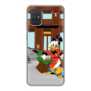 Чехли для Samsung Galaxy A72 - Скрудж МакДак Louis Vuitton (PREMIUMPrint) (Скрудж ЛВ)