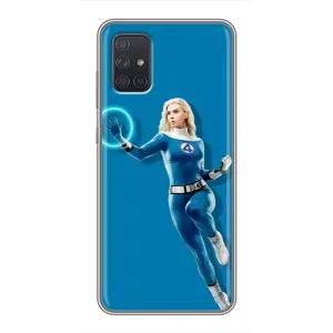 Чохол з принтом Фантастична четвірка для Samsung Galaxy A72 (Сью Сторм політ)