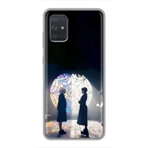 Чохли Венсдей на Samsung Galaxy A72 Уенсдей (AlphaPrint) (Венздей та Інід)