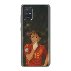 Чохол з футболістом Ламін Ямаль Samsung Galaxy A72 (Ямаль аніме)