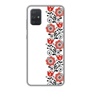 Чохол для Патріота України Samsung Galaxy A72 - (AlphaPrint) (Яскрава вишиванка)