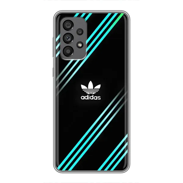 Чохол з принтом «Адідас з полосами» для Samsung Galaxy A73 (5G)