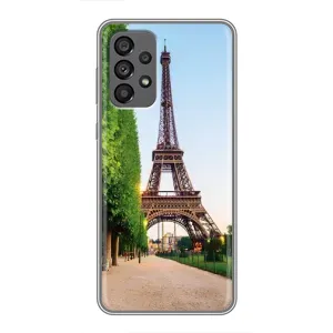 Чехол Эйфелева Башня для Samsung Galaxy A73 (5G) - (AlphaPrint) (Дорога в Париж)